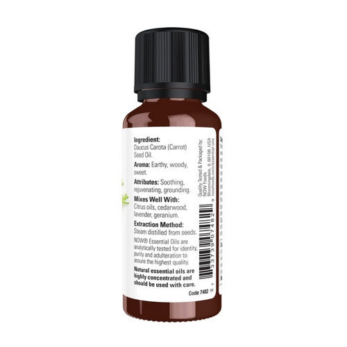 Now Essential Oils Carrot Seed Oil 1oz - 7482