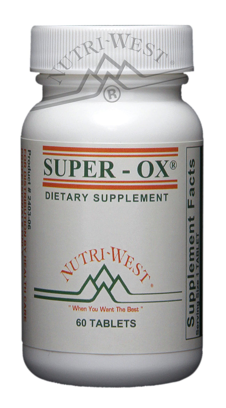 Nutri-West - Super Ox - 60 Tablets - The Oasis of Health
