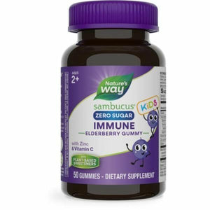 153027 Sambucus Zero Sugar Kids Gummy - 50 Count - The Oasis of Health