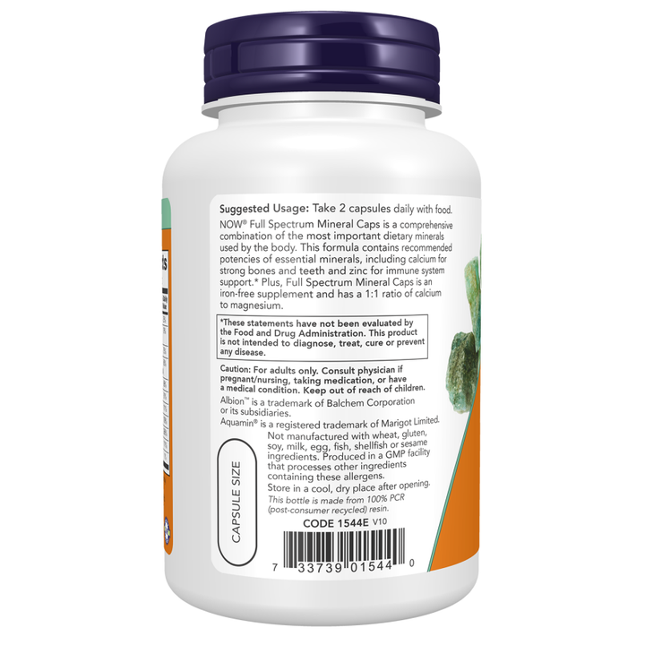 Now Foods Full Spectrum Mineral Caps 120 Vcaps - 1544
