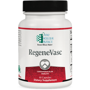 Beige RegeneVasc Ortho Molecular Products 60 Capsules