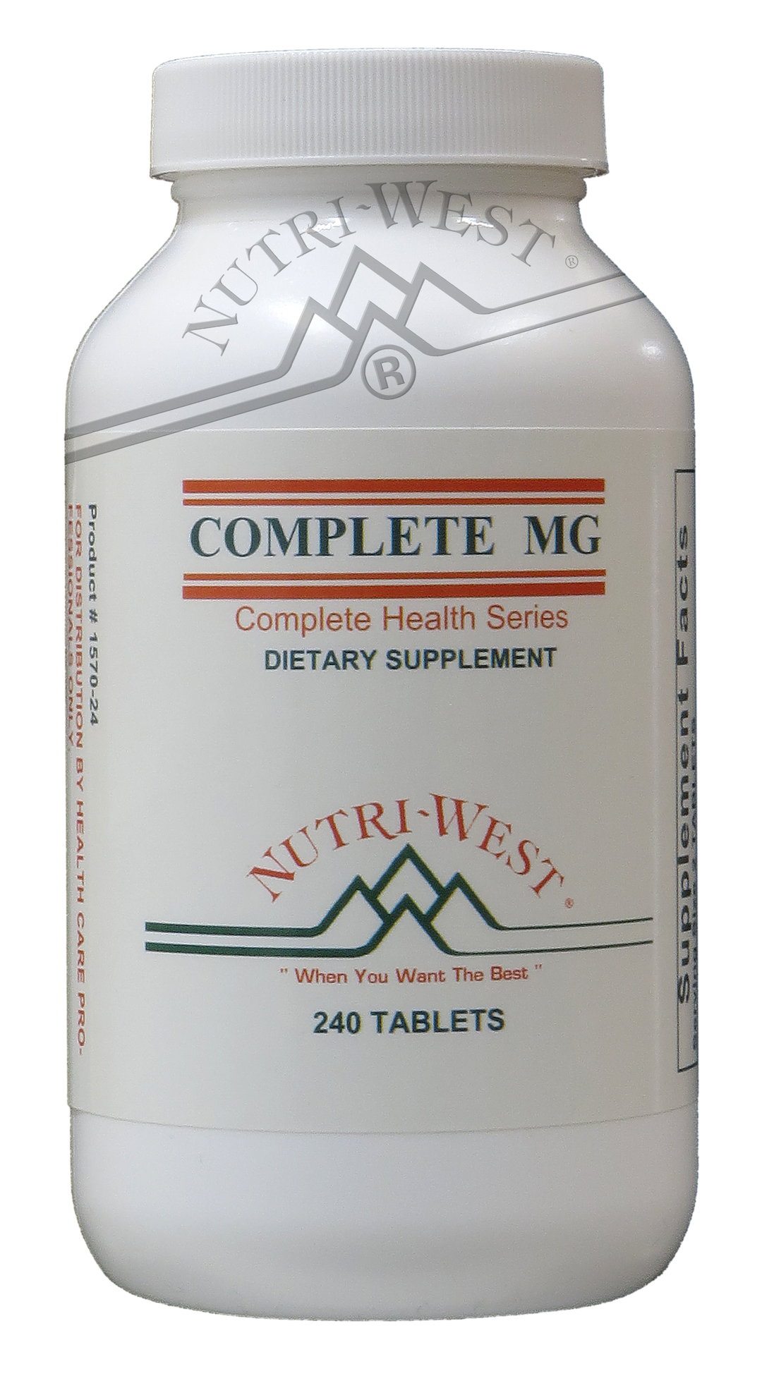 Nutri-West - Complete MG - 240 Tablets - The Oasis of Health