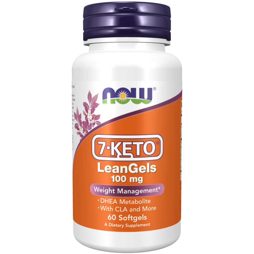 Now Foods 7-Keto LeanGels 100mg 60 Softgels - 3022 -