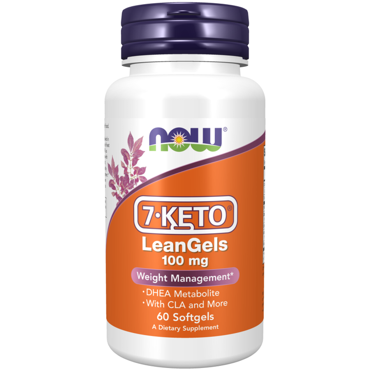 Now Foods 7-Keto LeanGels 100mg 60 Softgels - 3022 -