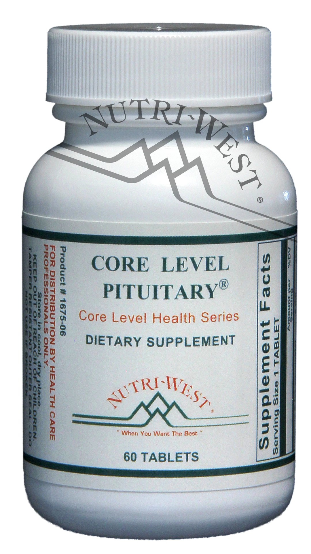 Nutri-West - Core Level Pituitary - 60 Tablets - The Oasis of Health