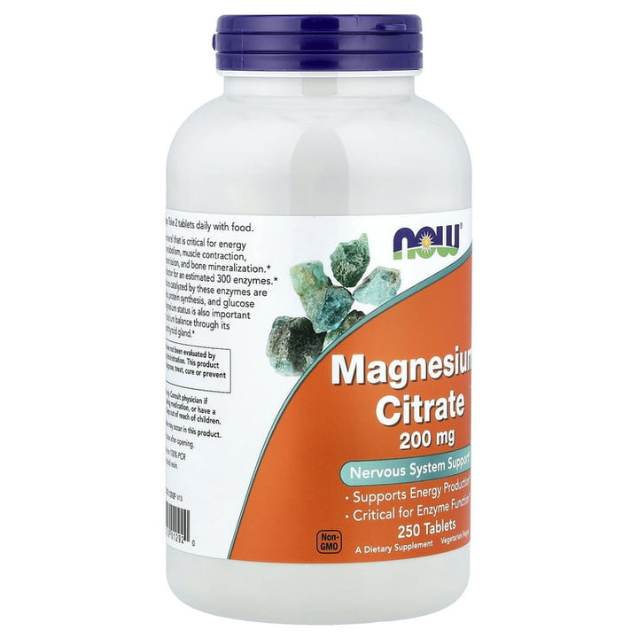 Now Foods Calcium Citrate 250 Tablets - 1232 - 2 Pack