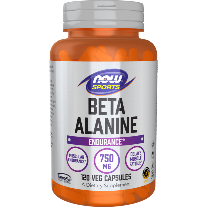 Now Sports Beta-Alanine 750mg 120 Capsules - 2008