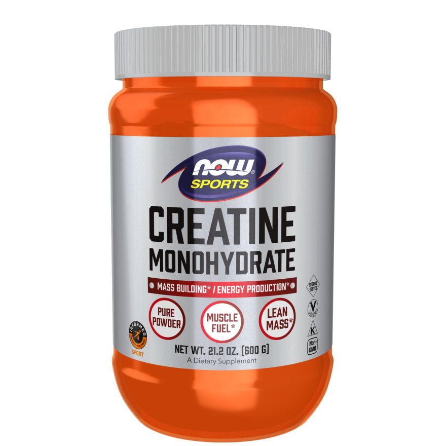 Now Sports Creatine Monohydrate Powder 21.2 Oz - 2031