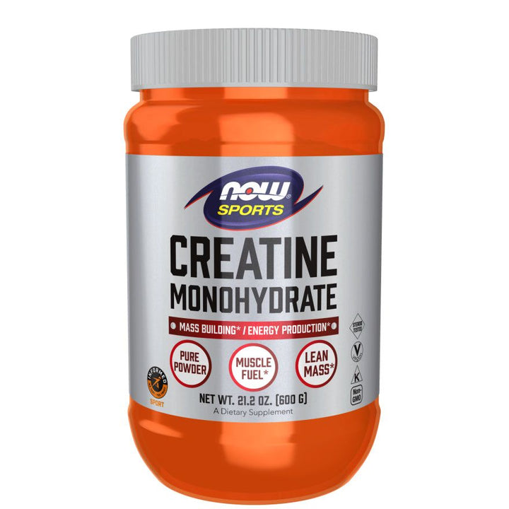 Now Sports Creatine Monohydrate Powder 21.2 Oz - 2031