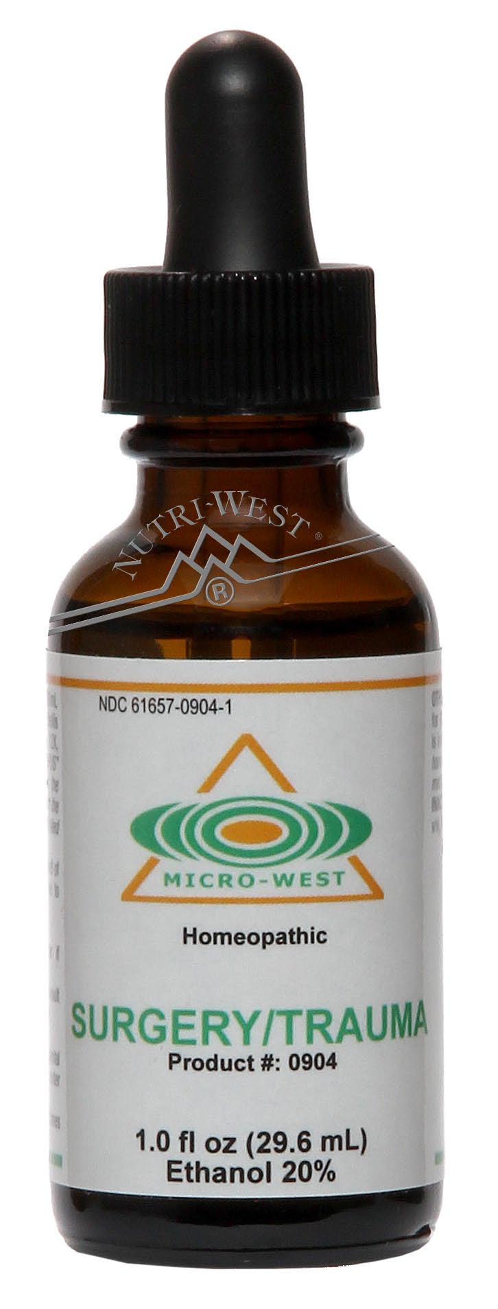 Nutri-West - Surgery/Trauma (Homeopatic) - 1 oz - The Oasis of Health