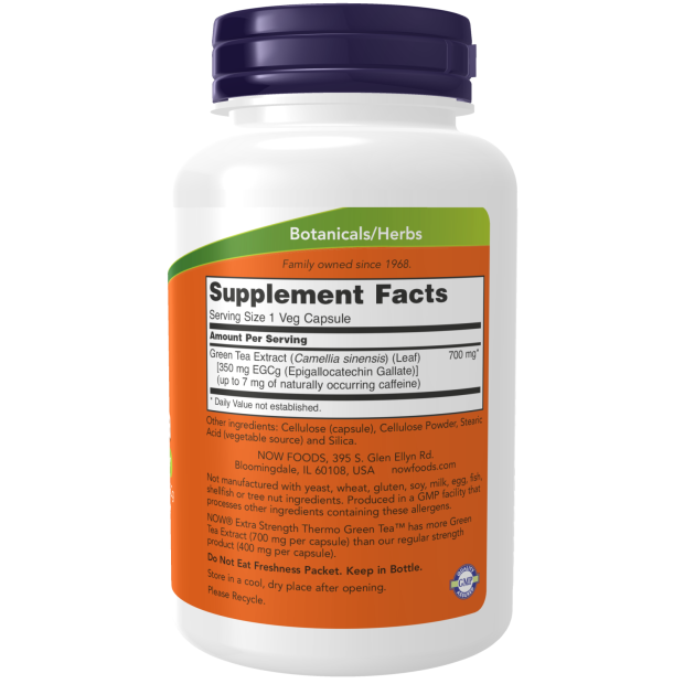 Now Foods Thermo Green Tea Extra Strength 90 Vcaps - 2075