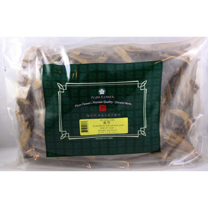 Scutellaria Baicalensis Root  Huang Qin  Skullcap Root  Cut 1 lb  Plum Flower  Bulk Herbs by MayWay