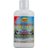 Dynamic Health Organic Certified Noni Juice from Tahiti Morinda Citrifolia -- 32 fl oz