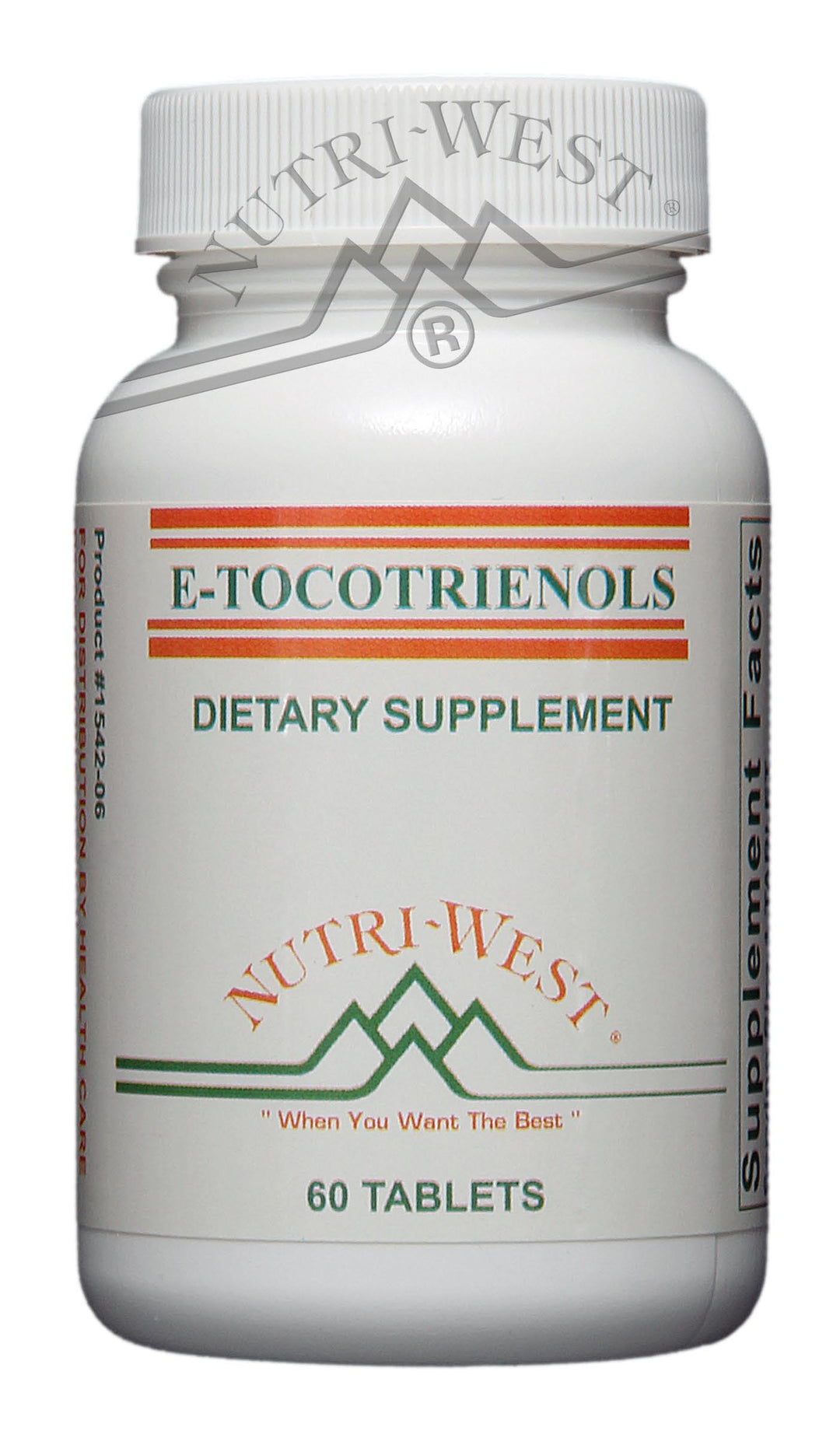 Nutri-West - E-Tocotrienols - 60 Tablets - The Oasis of Health