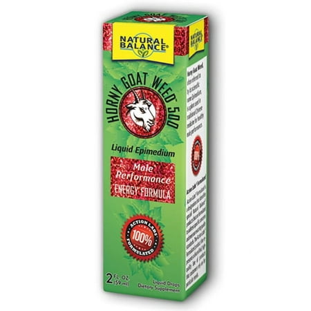 Natural Balance Horny Goat Weed 500 500 mg 2 fl oz Liq