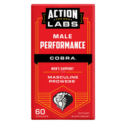 Action Labs Male Performance Cobra 60 Veg Caps