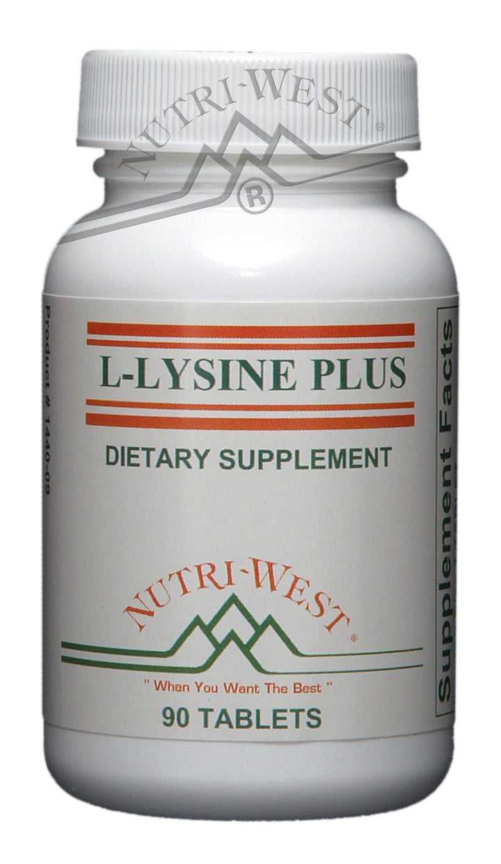 Nutri-West - L-Lysine Plus - 90 Tablets - The Oasis of Health