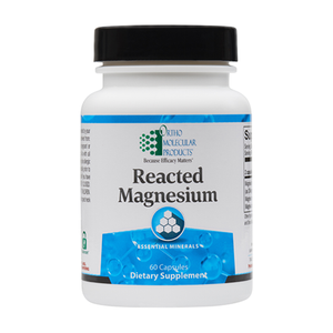 Dark Cyan Ortho Molecular Products - Reacted Magnesium & Potassium - 60 Capsules