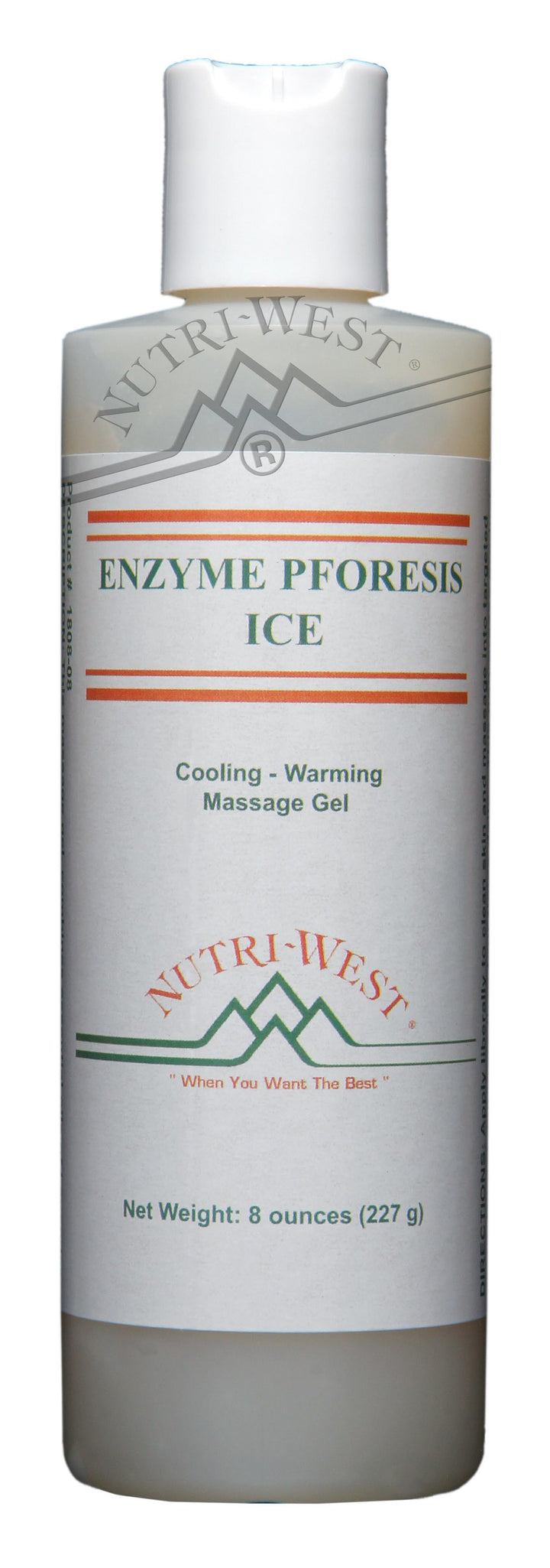 Nutri-West - Enzyme Pforesis Ice 8 Ounce (Topical) - 8 oz - The Oasis of Health