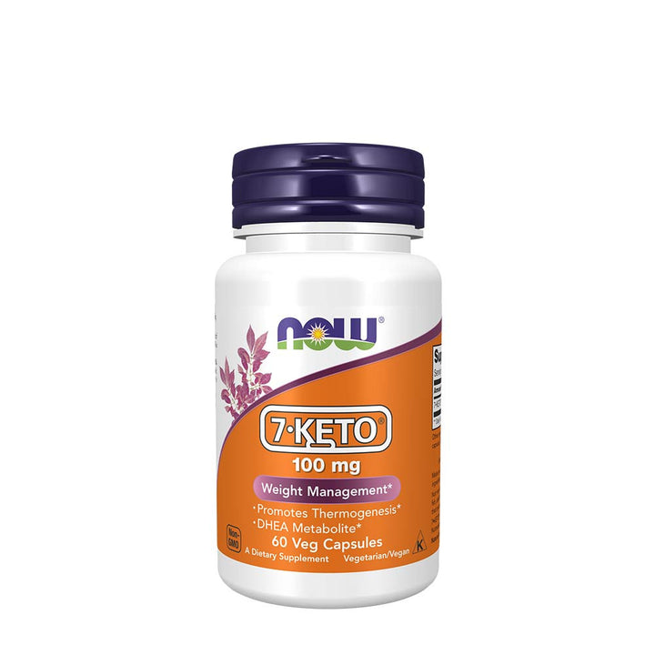 Now Foods 7-Keto 100mg 60 Vcaps - 3013 - 2 Pack