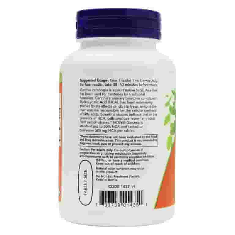 Now Foods Garcinia 1,000 mg 120 Tablets - 1435 -
