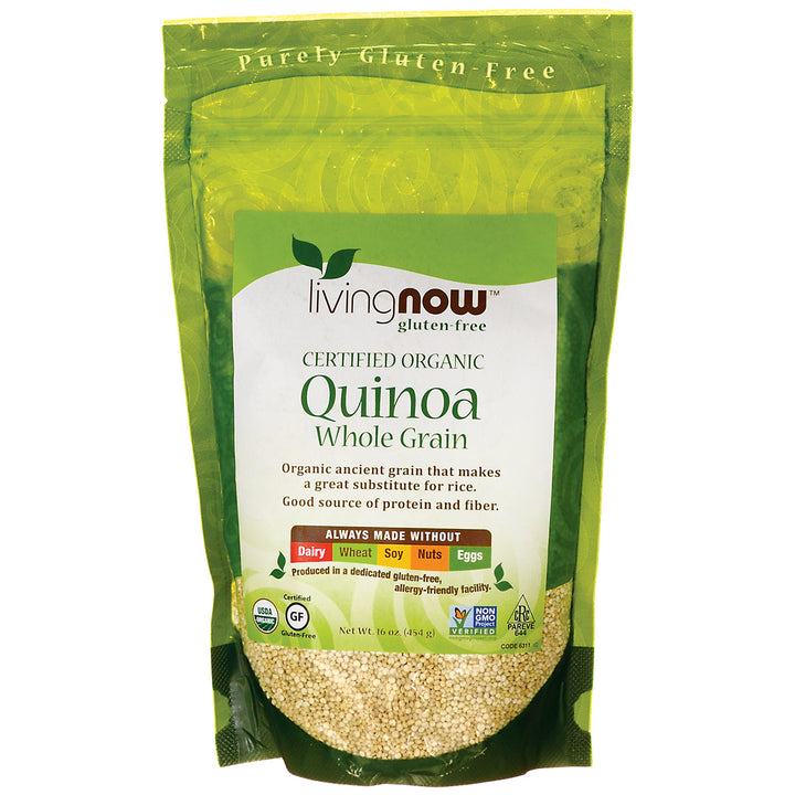 Now Real Food Quinoa Whole Grain Organic 16oz - 6311 -