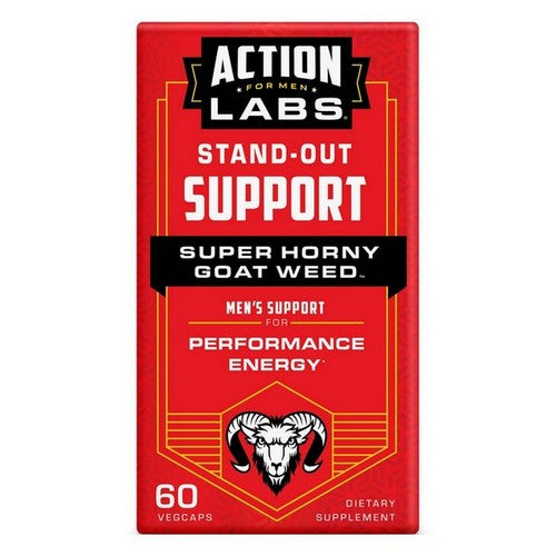 Action Labs, Super Horny Goat Weed, 60 Count