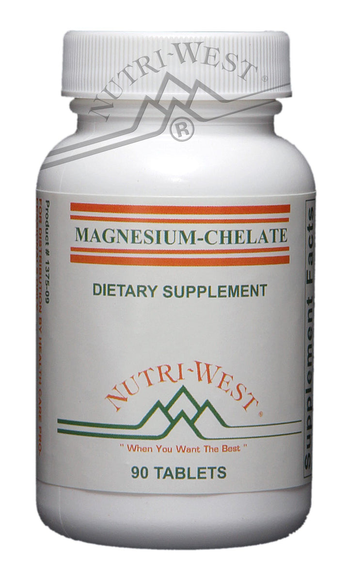 Nutri-West - Magnesium Chelate - 90 Tablets - The Oasis of Health