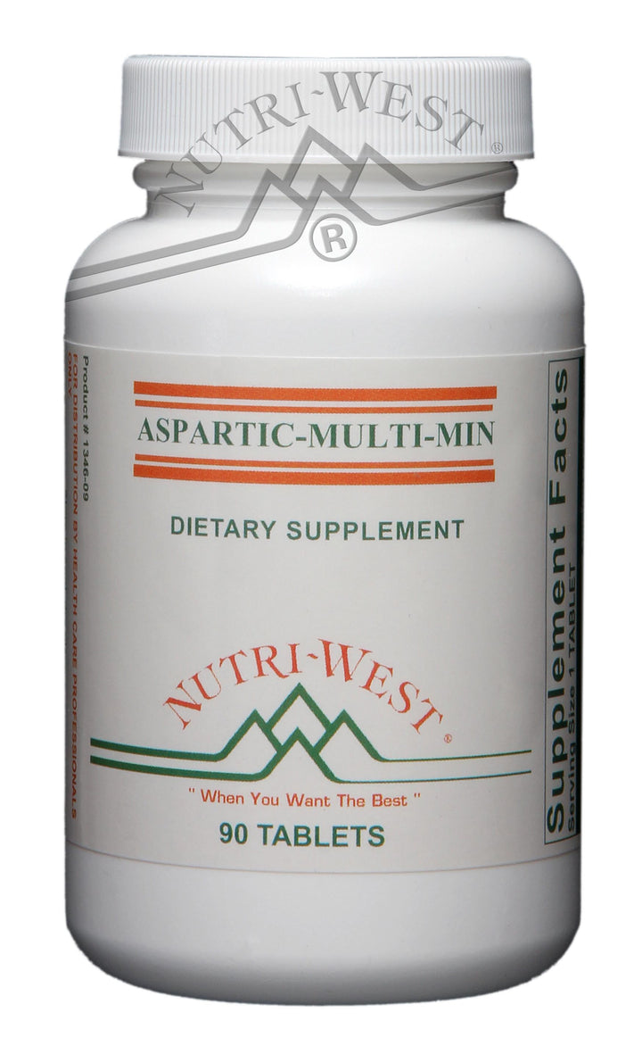 Nutri-West - Aspartic-Multi-Min - 90 Tablets - The Oasis of Health