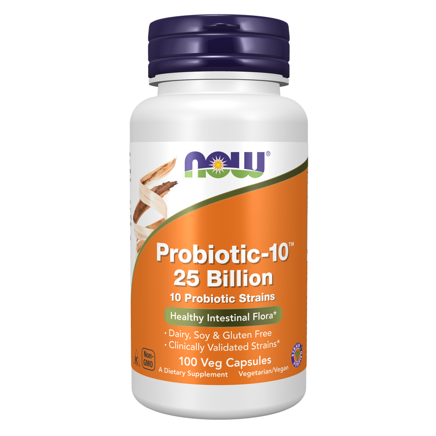 Now Foods Probiotic-10 25 Billion 100 Vcaps - 2933