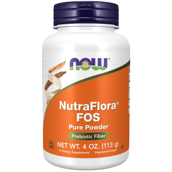 Now Foods NutraFlora FOS 4oz - 2942