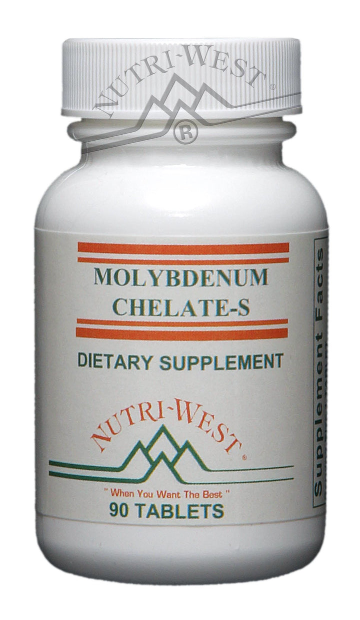 Nutri-West - Molybdenum Chelate-S - 90 Tablets - The Oasis of Health