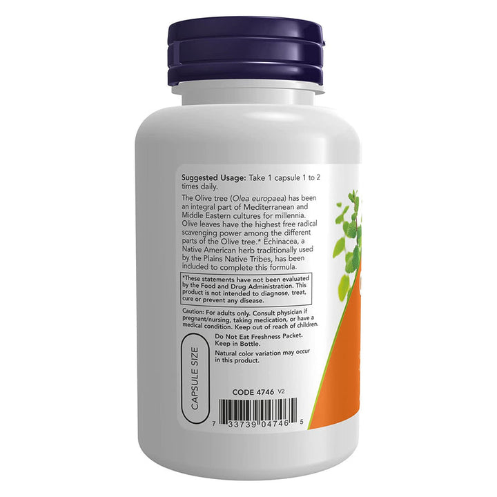 Now Foods Olive Leaf Extract Extra Strength 100 Vcaps - 4746