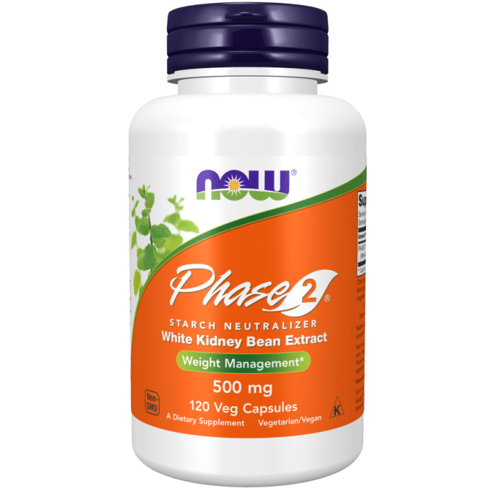 Now Foods Phase 2 500 mg 120 Vcaps - 3021