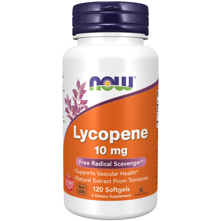 Now Foods Lycopene 10 mg 120 Softgels - 3061