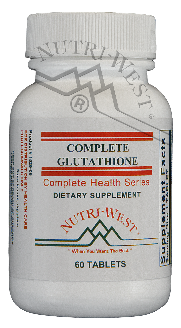Nutri-West - Complete Glutathione - 60 Tablets - The Oasis of Health
