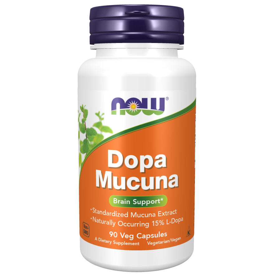 Now Foods Dopa Mucuna 90 Vcaps - 3092 - 2 Pack -