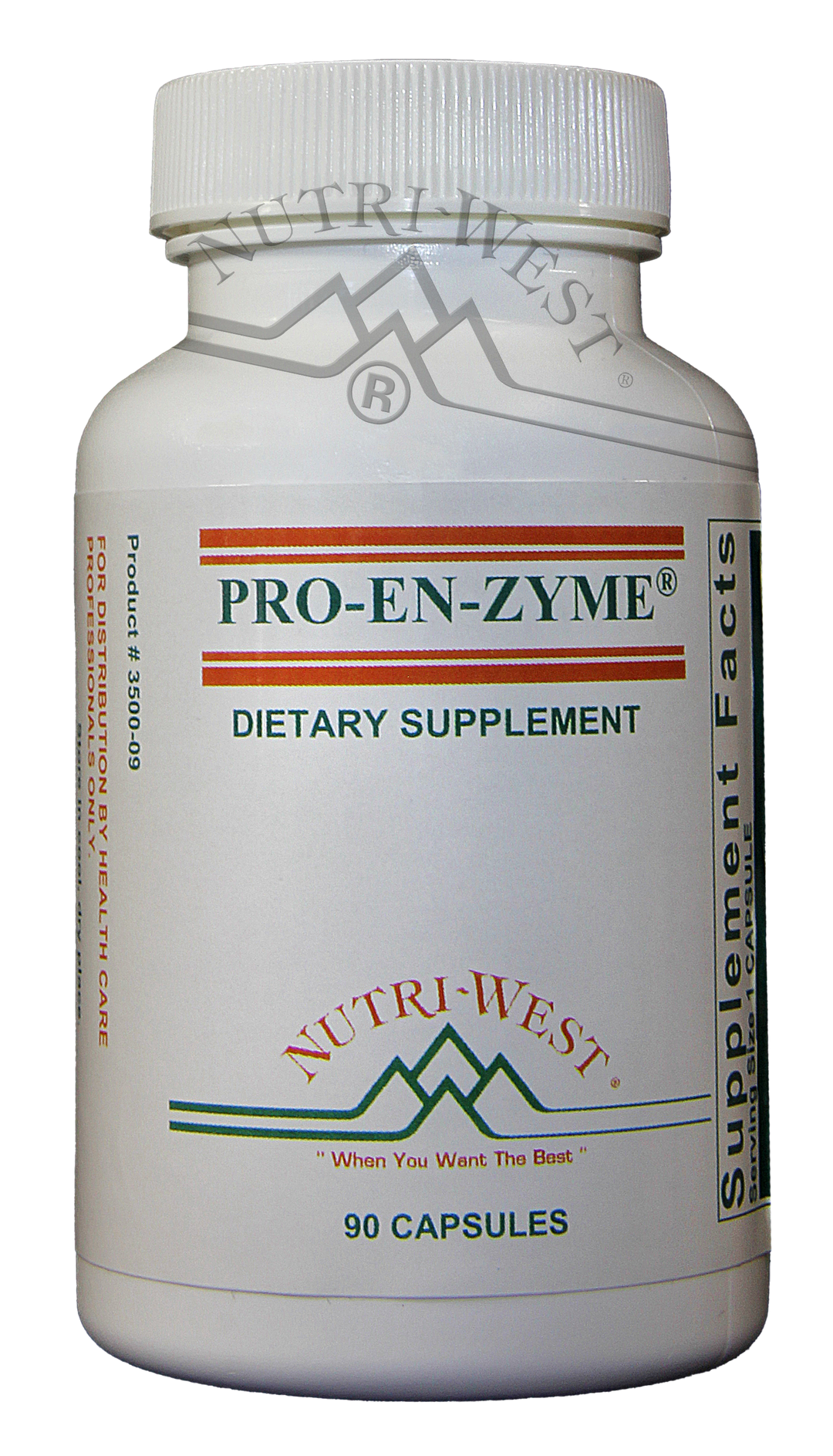 Nutri-West - Pro-En-Zyme - 90 Capsules - The Oasis of Health