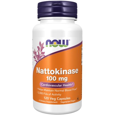 Now Foods Nattokinase 100 mg 120 Vcaps - 3141