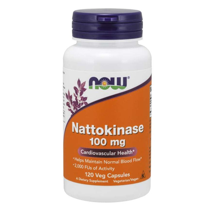 Now Foods Nattokinase 100 mg 120 Vcaps - 3141