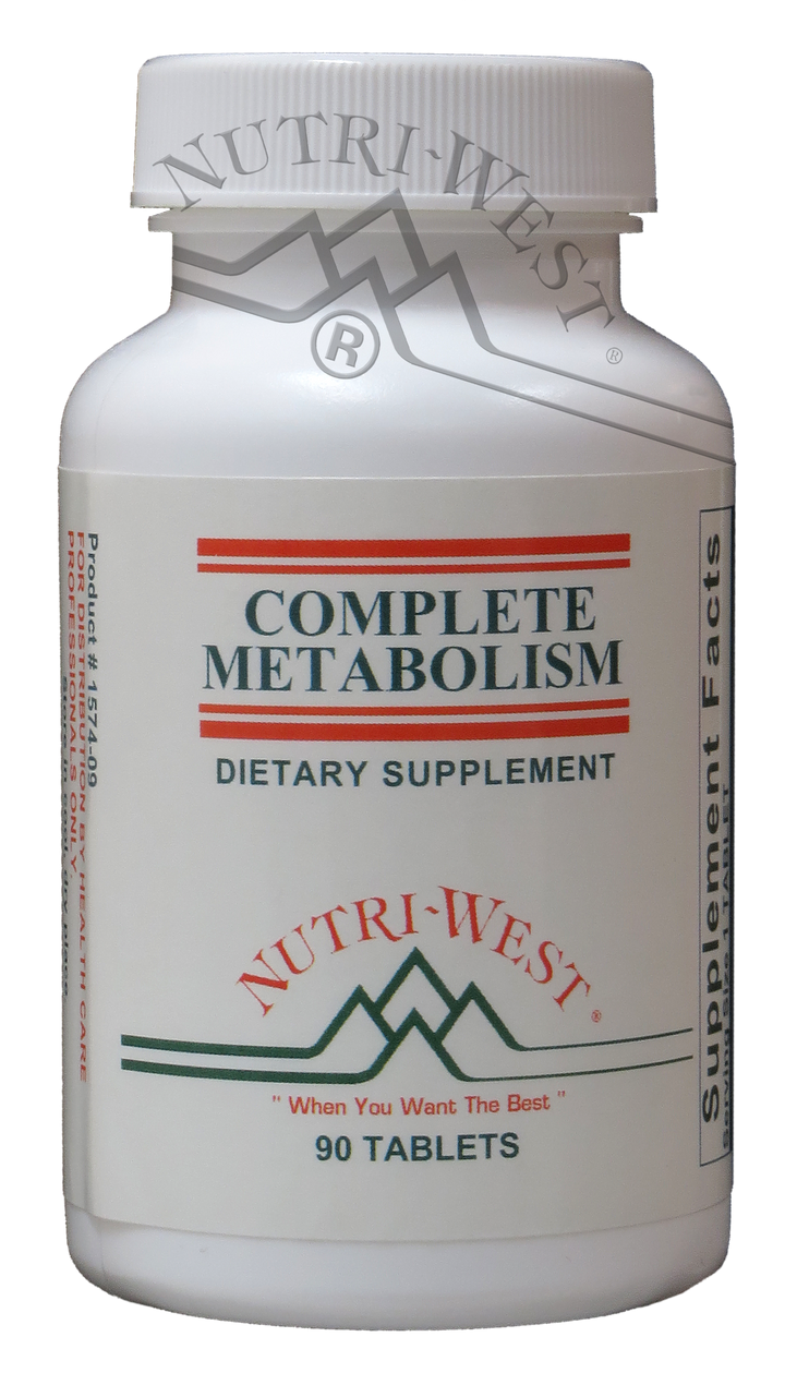 Nutri-West - Complete Metabolism - 90 Tablets - The Oasis of Health
