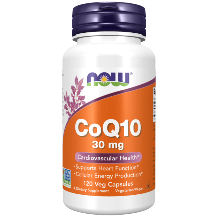 Now Foods CoQ10 30 mg 120 Vcaps - 3188