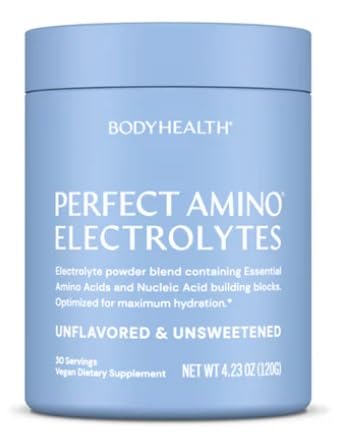 Unflavored &amp; Unsweetened Electrolytes with Perfect Amino by BodyHealth