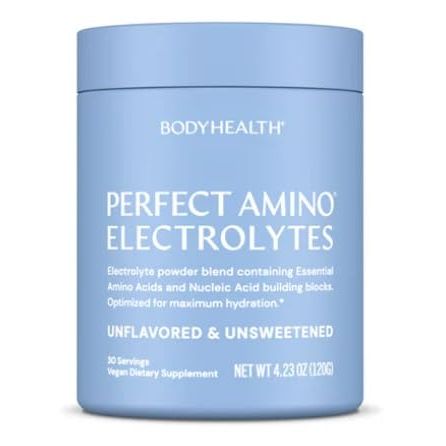 Unflavored &amp; Unsweetened Electrolytes with Perfect Amino by BodyHealth