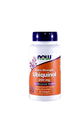 NOW Foods Ubiquinol 200 mg Extra Strength 60 Softgels (Pack of 2)