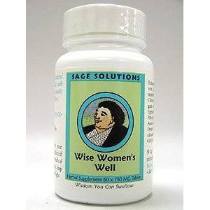 Kan Herbs - Sage Sol. Wise Women's Well 60 tabs by Sage Solutions by Kan