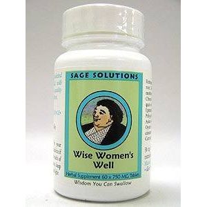 Kan Herbs - Sage Sol. Wise Women's Well 60 tabs by Sage Solutions by Kan - The Oasis of Health