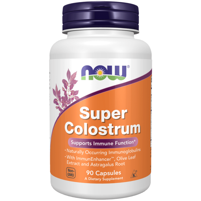 Now Foods Super Colostrum 500 mg 90 Vcaps - 3232