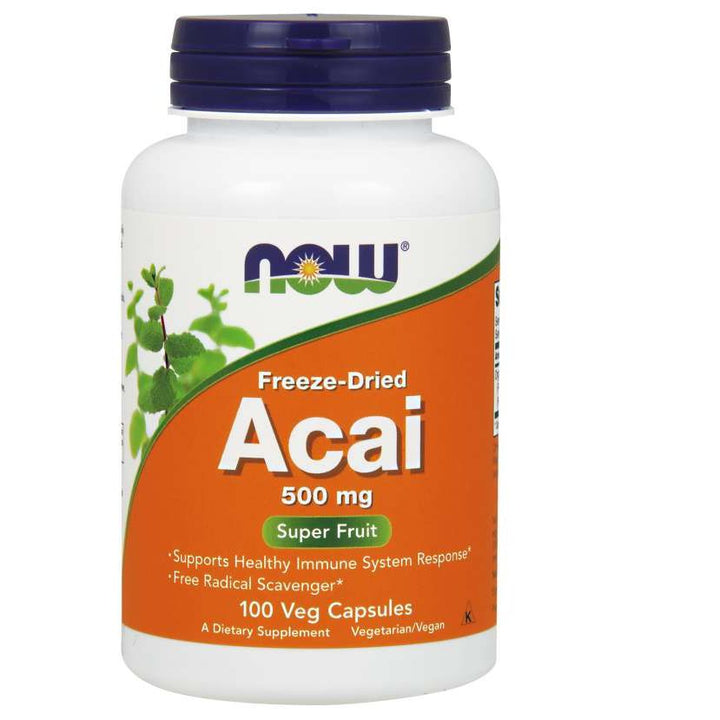 Now Foods Acai 500 mg 100 Vcaps - 3355