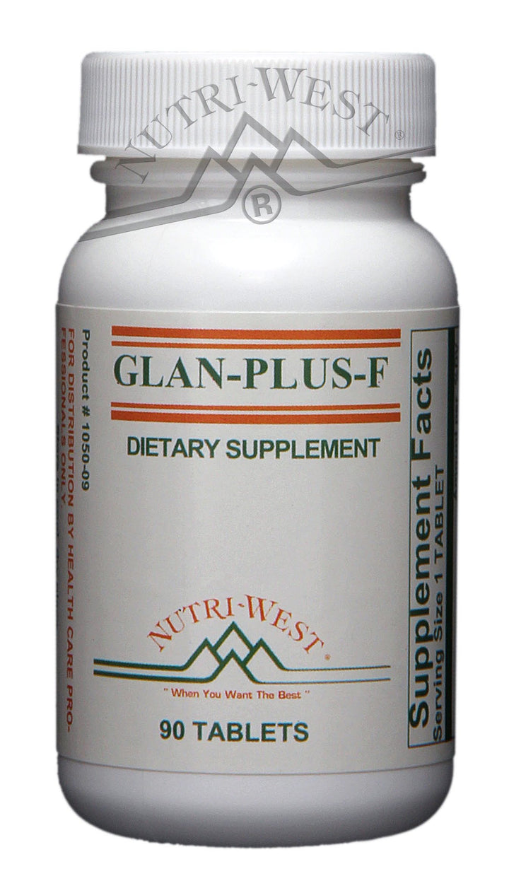 Nutri-West - Glan-Plus-F - 90 Tablets - The Oasis of Health